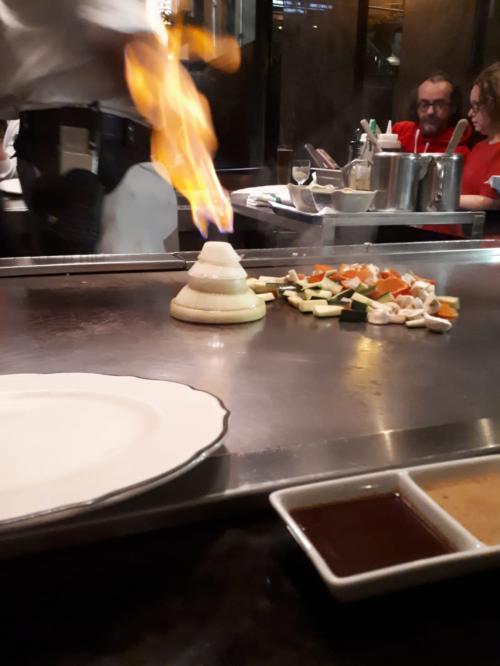 Flaming Onion Volcano!