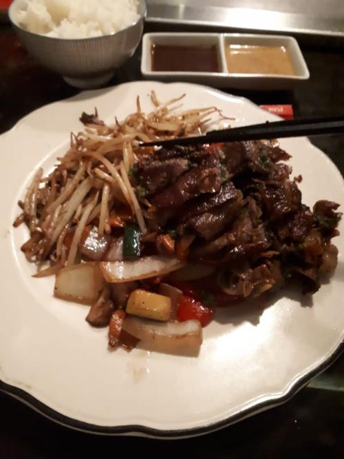 Beef Roll Teppanyaki